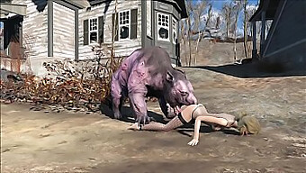 Fallout 4 Hentai กับมอนสเตอร์และอนิเมะ