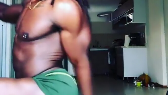 Black Male Twerks Big Natural Tits