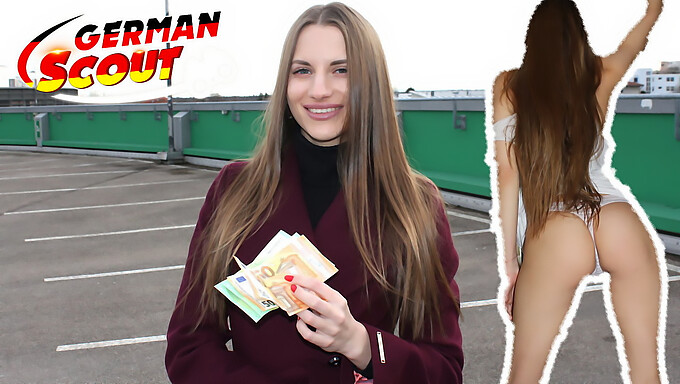 German Teen Stella Gets Her Ass Banged For Cash In Public