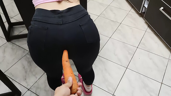 Wife'S Wildest Fantasy Comes To Life With A Big Cock And A Carrot