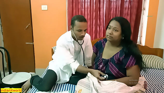 Masturbación Y Tragando Semen En Este Video Porno Bdsm Con Un Médico Indio Y Su Novia Caliente