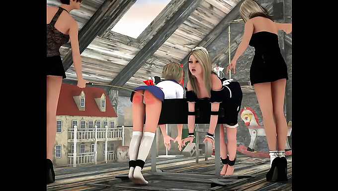 Spankred3d.Com: 아픈 패배자는 처벌을 받습니다